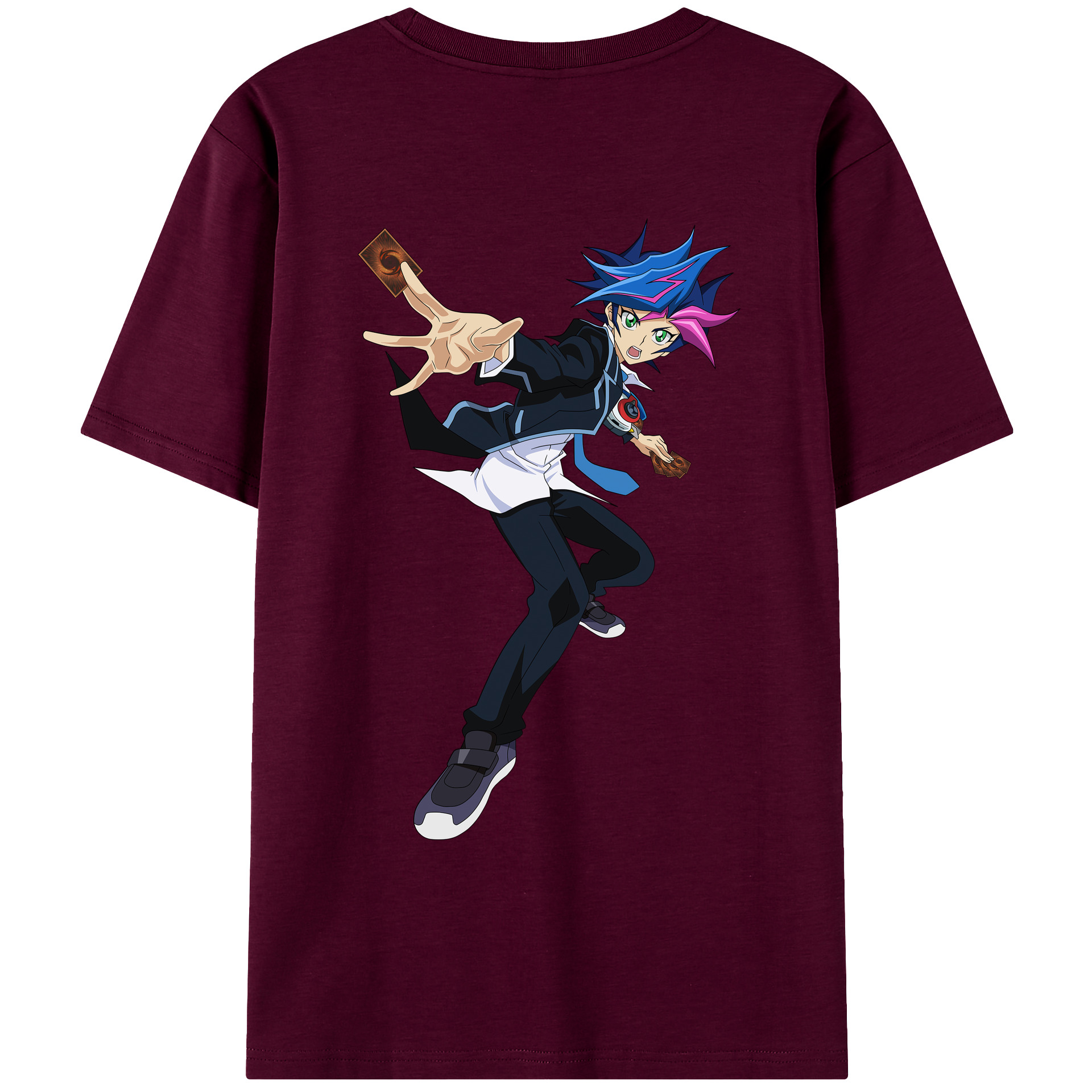 （画像用） 遊☆戯☆王 Yu-Gi-Oh! レディース半袖Tシャツ(バックプリント)